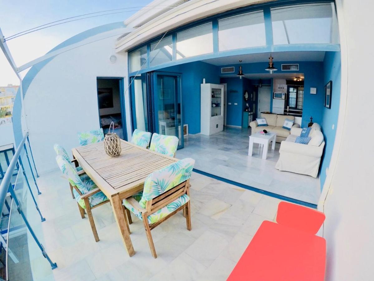 Atico Lujo Primera Linea, Terraza, Piscina, Parking Castell de Ferro Ngoại thất bức ảnh